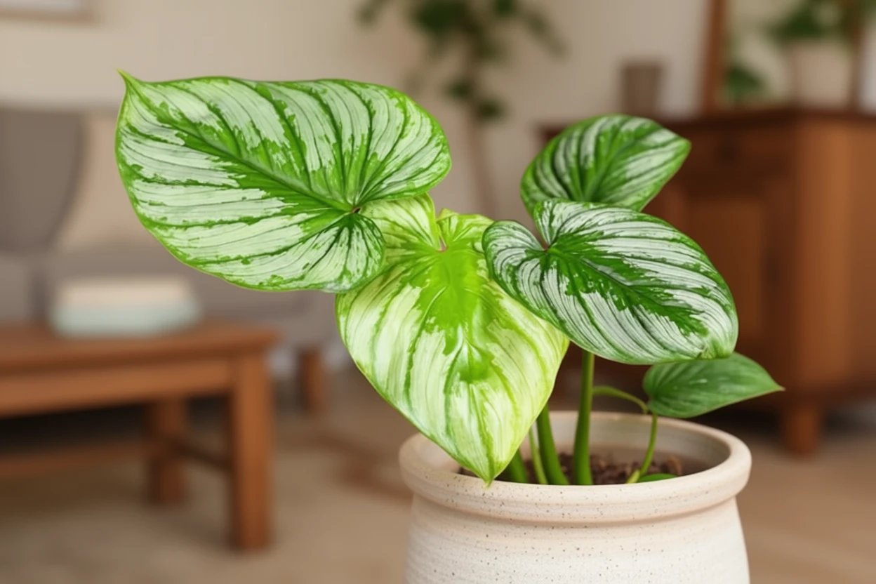 Philodendron レイラミヤノ Філодендрон мамеї (Philodendron mamei) - догляд, опис, фото