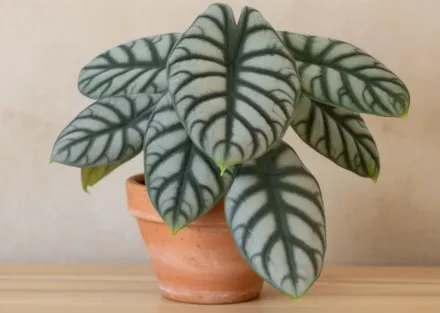 Алоказія Сілвер Драгон / Alocasia Silver Dragon