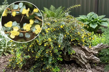 Барбарис бородавчастий / Berberis verruculosa