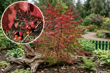 Бруслина плоскочерешкова / Euonymus planipes