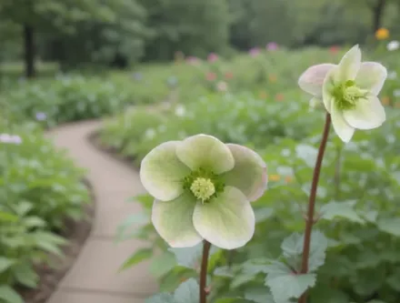 Чемерник Айворі Прінс / Helleborus Ivory Prince