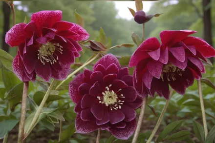 Чемерник Аметист Джем / Helleborus Winter Jewels Amethyst Gem