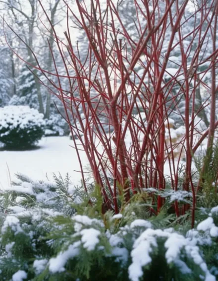 Батон Руж Дерен білий / Cornus alba Baton Rouge