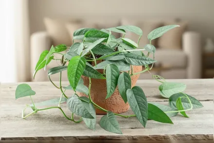 Епіпремнум піннатум Себу Блю / Epipremnum pinnatum Cebu Blue