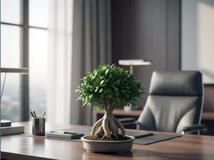 Фікус Гінсенг Бонсай / Ficus microcarpa Ginseng