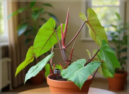 Філодендрон ерубесценс / Philodendron erubescens