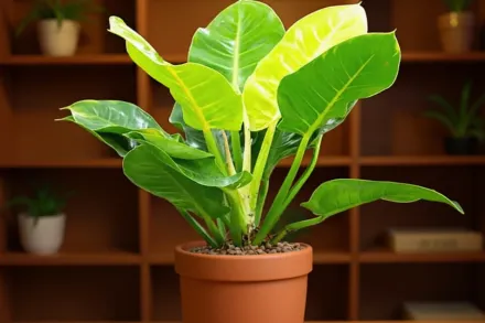 Мунлайт Філодендрон / Philodendron Moonlight