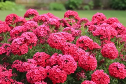 Флокс волотистий Ред Райдінг Худ / Phlox paniculata Red Riding Hood
