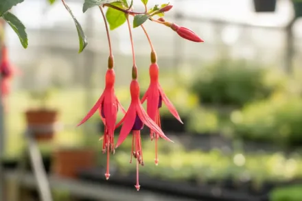 Фуксія магеланська Томпсона / Fuchsia magellanica Thompsonii