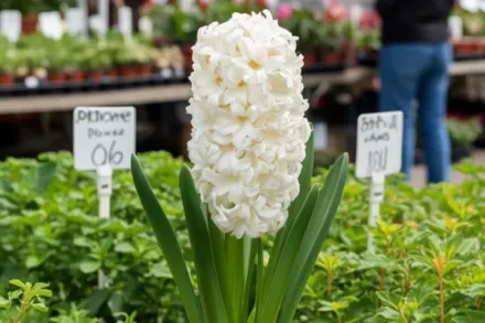 Гіацинт Карнегі / Hyacinthus orientalis Carnegie