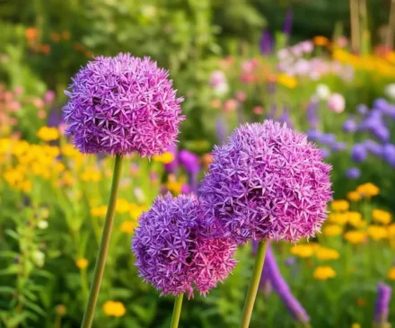Гігантський алліум / Allium giganteum
