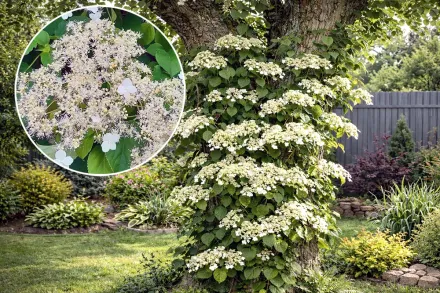 Гортензія черешкова / Hydrangea anomala subsp. petiolaris