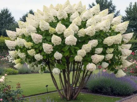Гортензія волотиста Геркулес / Hydrangea paniculata Hercules