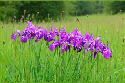 Ірис міцнолистий / Iris tenax