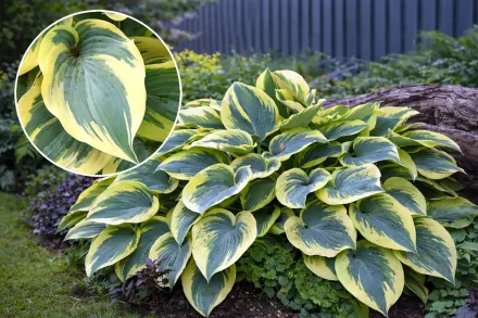 Хоста Ферст Фрост / Hosta First Frost