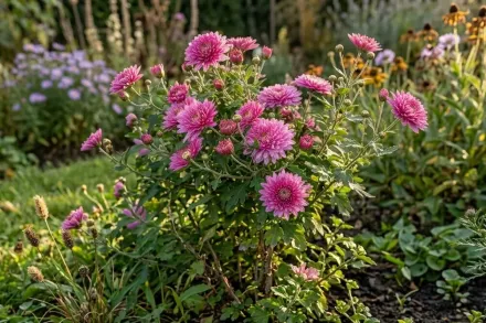Хризантема корейська Карнавал / Chrysanthemum koreanum Carnaval