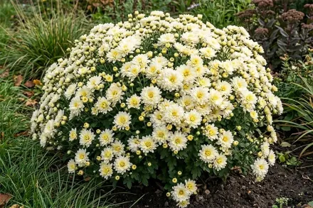Хризантема Падре Вайт / Chrysanthemum Padre White