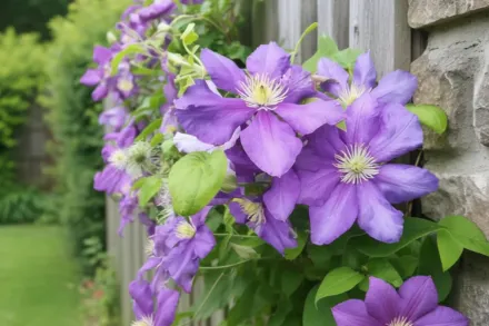 Генерал Сікорський Клематіс / Clematis General Sikorski