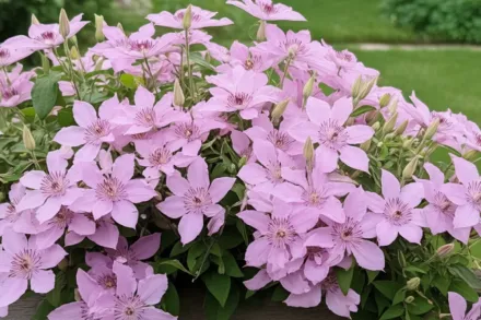 Хеглі Гібрид Клематіс / Clematis Hagley Hybrid