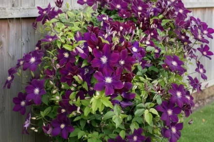 Warszawska Nike Clematis / Клематіс Варшавська ніч