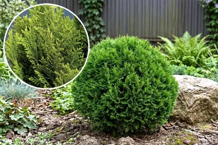 Кипарисовик Лавсона Мініма Глаука / Chamaecyparis lawsoniana Minima Glauca
