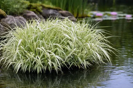 Варієгата Манник великий / Glyceria maxima var. variegata