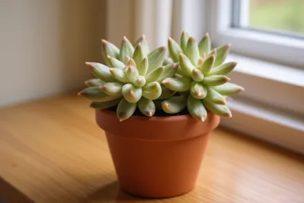 Пахіфітум компактум / Pachyphytum compactum