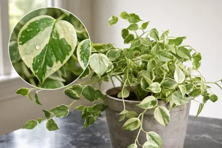 Пеперомія сканденс Варіегата / Peperomia scandens Variegata