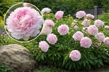 Півонія Сара Бернар / Paeonia lactiflora Sarah Bernhardt