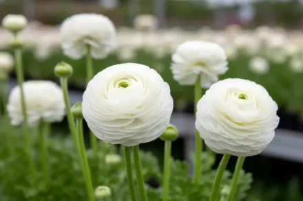 Ранункулюс Елеганс Вайт / Ranunculus asiaticus Elegance White
