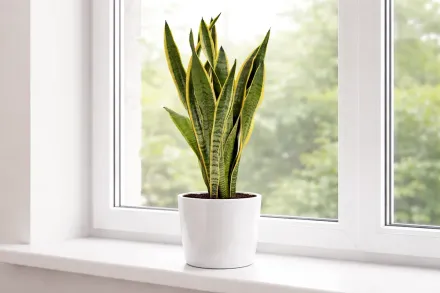 Сансевієрія трифасціата Лауренті / Sansevieria trifasciata laurentii