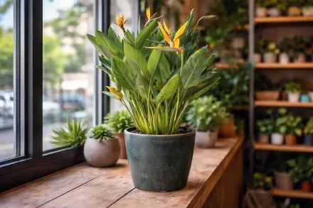 Манделас Голд Стреліція королівська / Strelitzia reginae Mandelas Gold