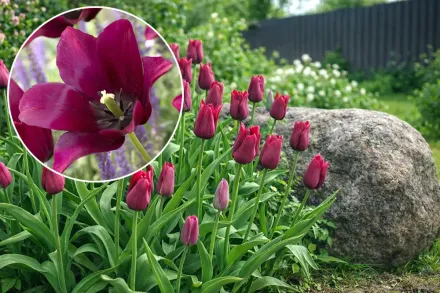 Merlot Tulipa / Тюльпан Мерло