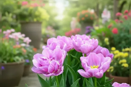 Negrita Double Tulipa / Тюльпан Негріта Дабл