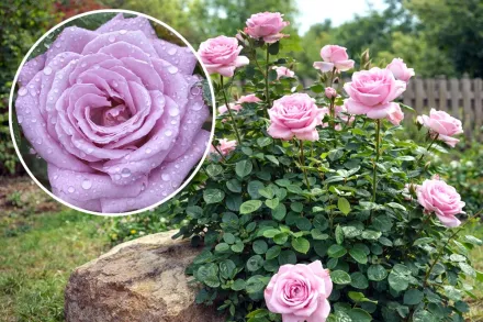 Блю Мун Троянда / Rosa Blue Moon