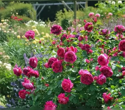 Lady of Megginch Rosa / Троянда Леді оф Меггінч