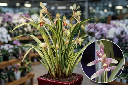 Cymbidium ensifolium / Цимбідіум мечелистий