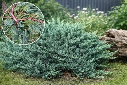 Ялівець горизонтальний Блу Чіп / Juniperus horizontalis Blue Chip