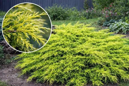 Ялівець середній Пфітцеріана Ауреа / Juniperus media Pfitzeriana Aurea