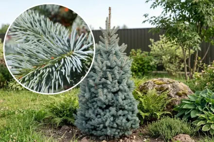 Глобоза Ялина колюча / Picea pungens Globosa