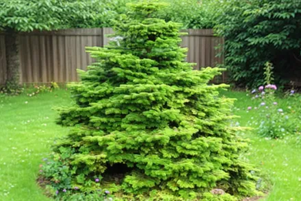 Ялиця Ауреа / Abies koreana Aurea