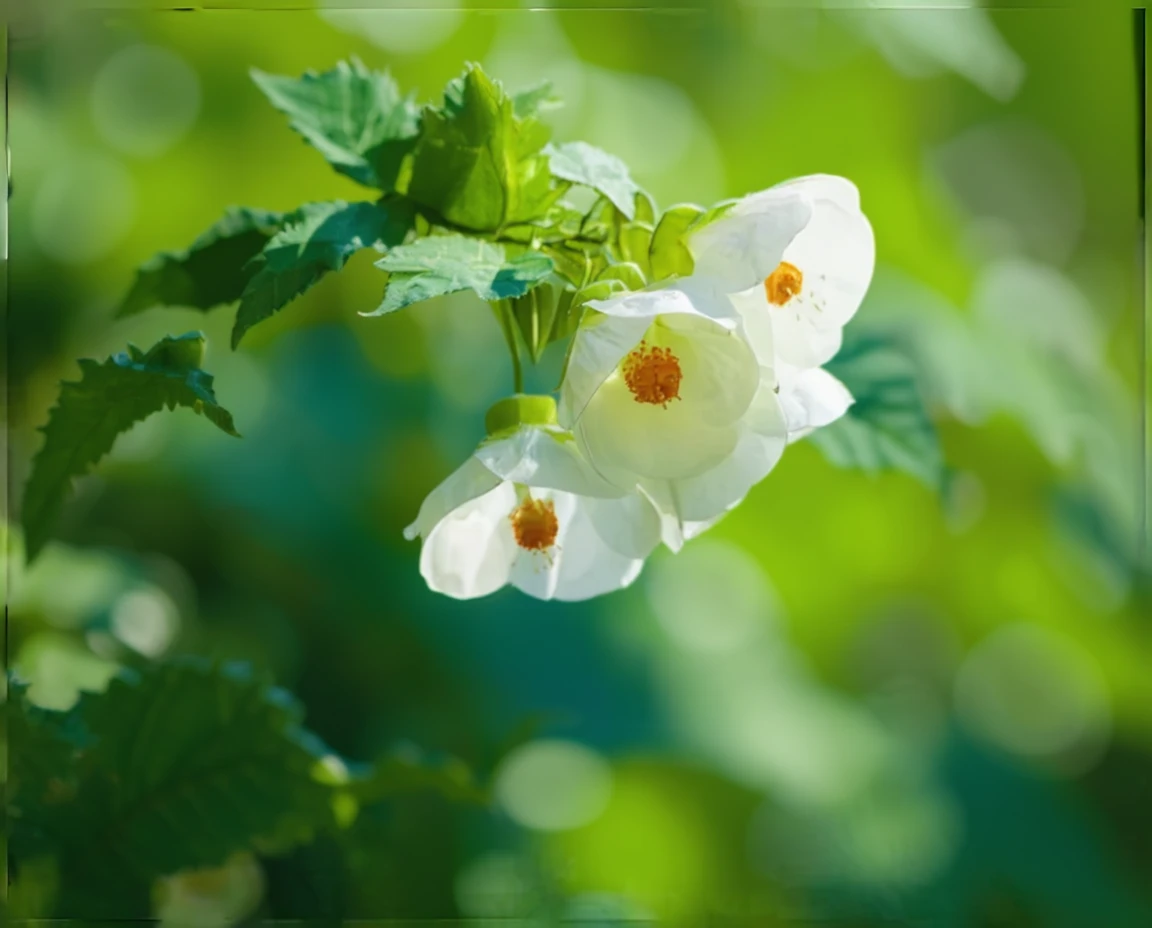 Абутилон Лакі Лантерн Вайт / Abutilon Lucky Lantern White