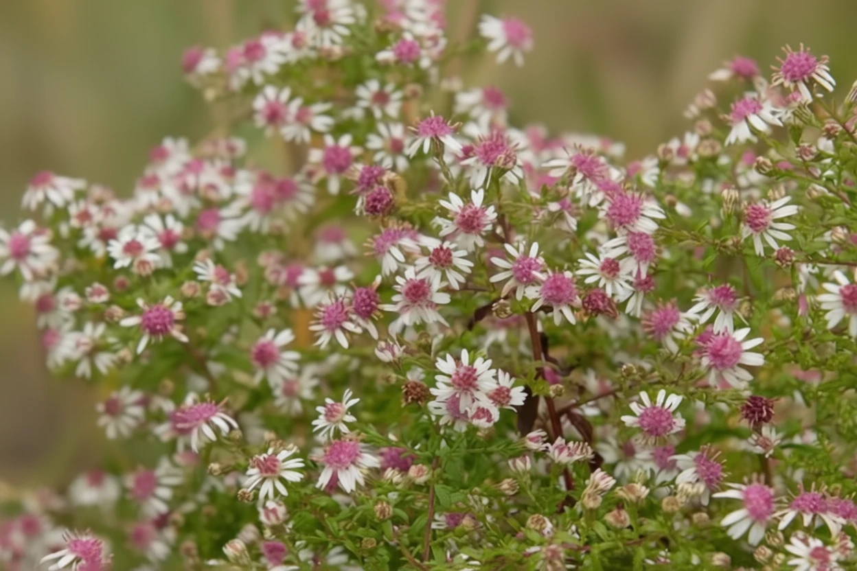 Айстра бококвіткова горизонтальна / Symphyotrichum lateriflorum var. horizontale