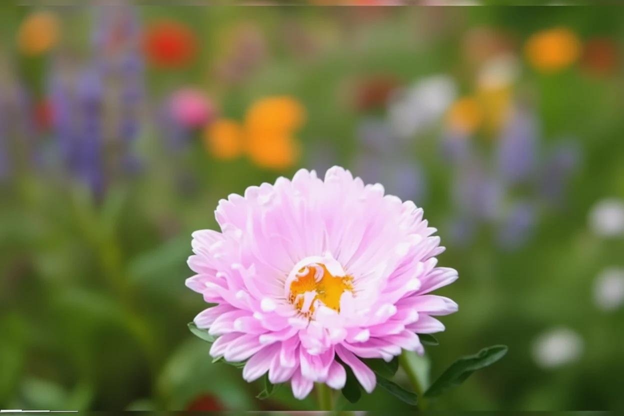 Айстра Чаттербокс / Aster novi-belgii Chatterbox