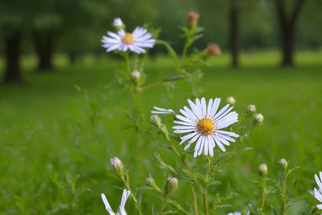 Айстра ланцетолиста / Symphyotrichum lanceolatum