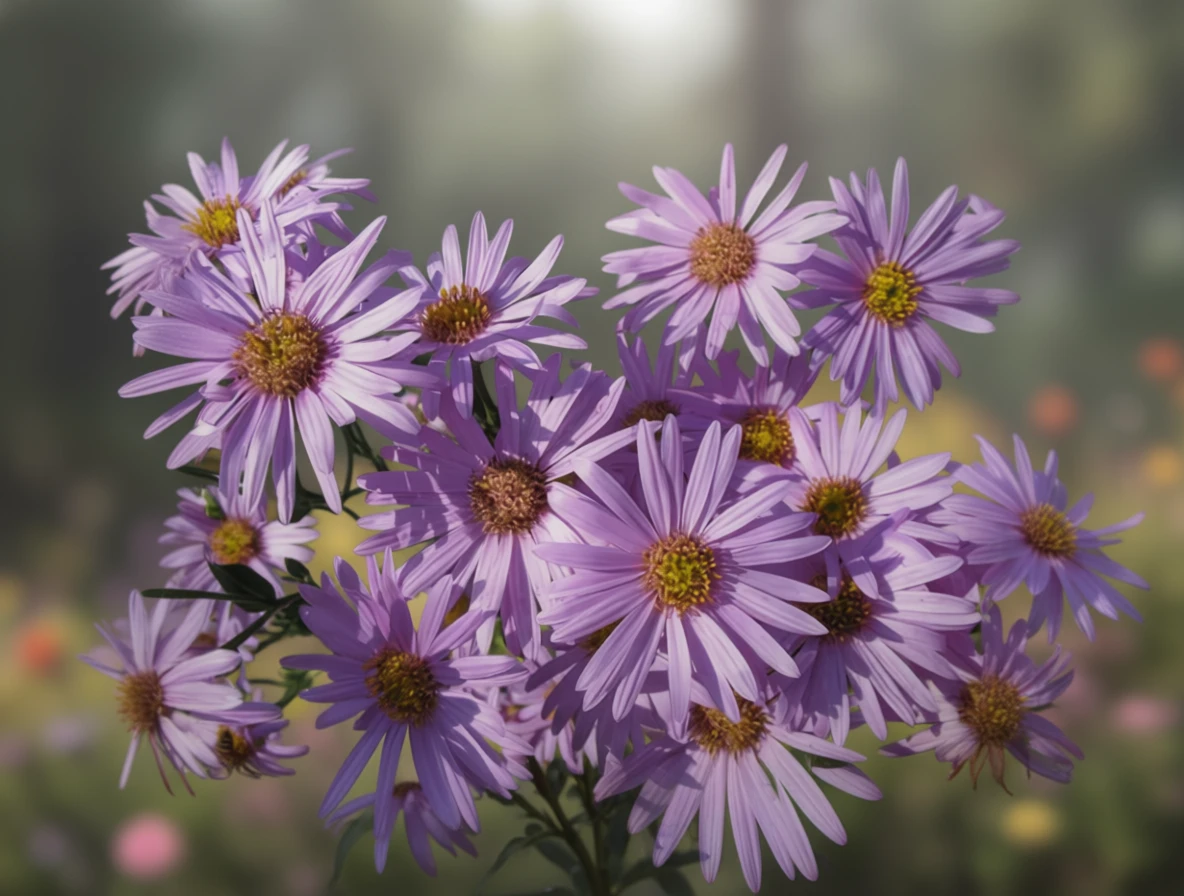 Айстра ромашкова Роза Ерфуллюнг / Aster amellus Rosa Erfullung