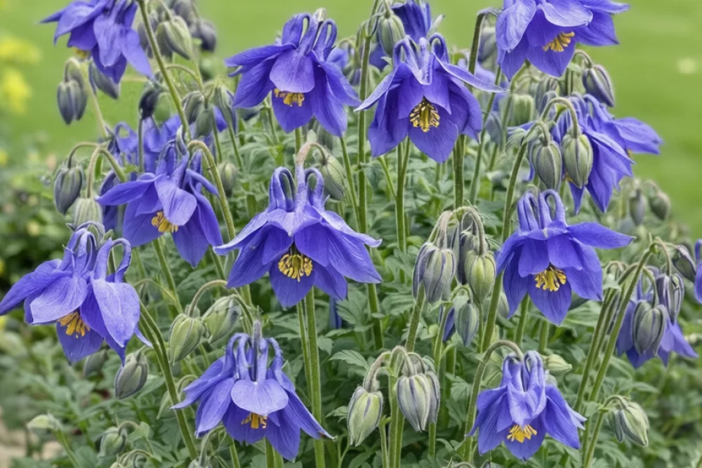 Аквілегія альпійська / Aquilegia alpina