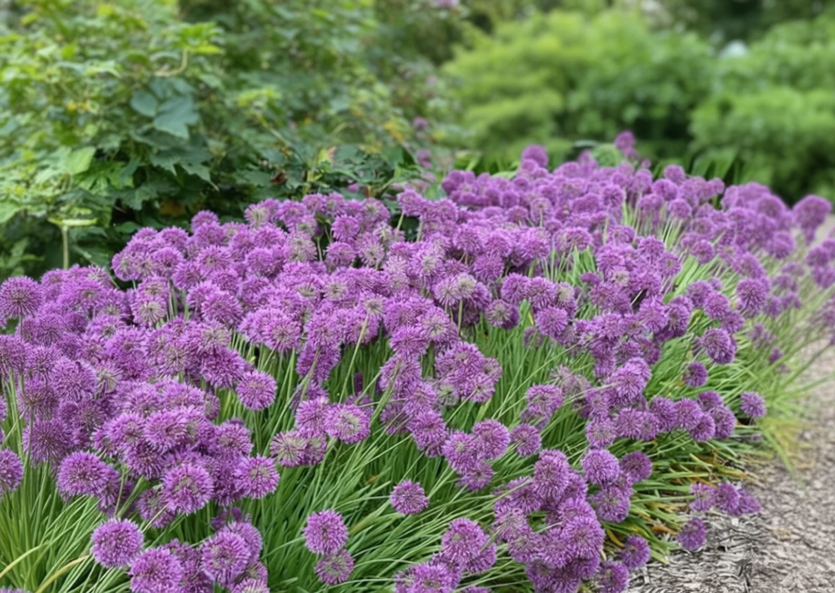 Алліум Лавендер Баблз