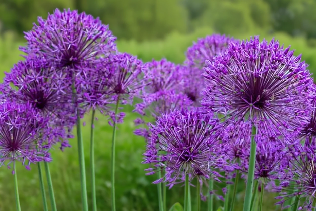Алліум Пурпл Рейн