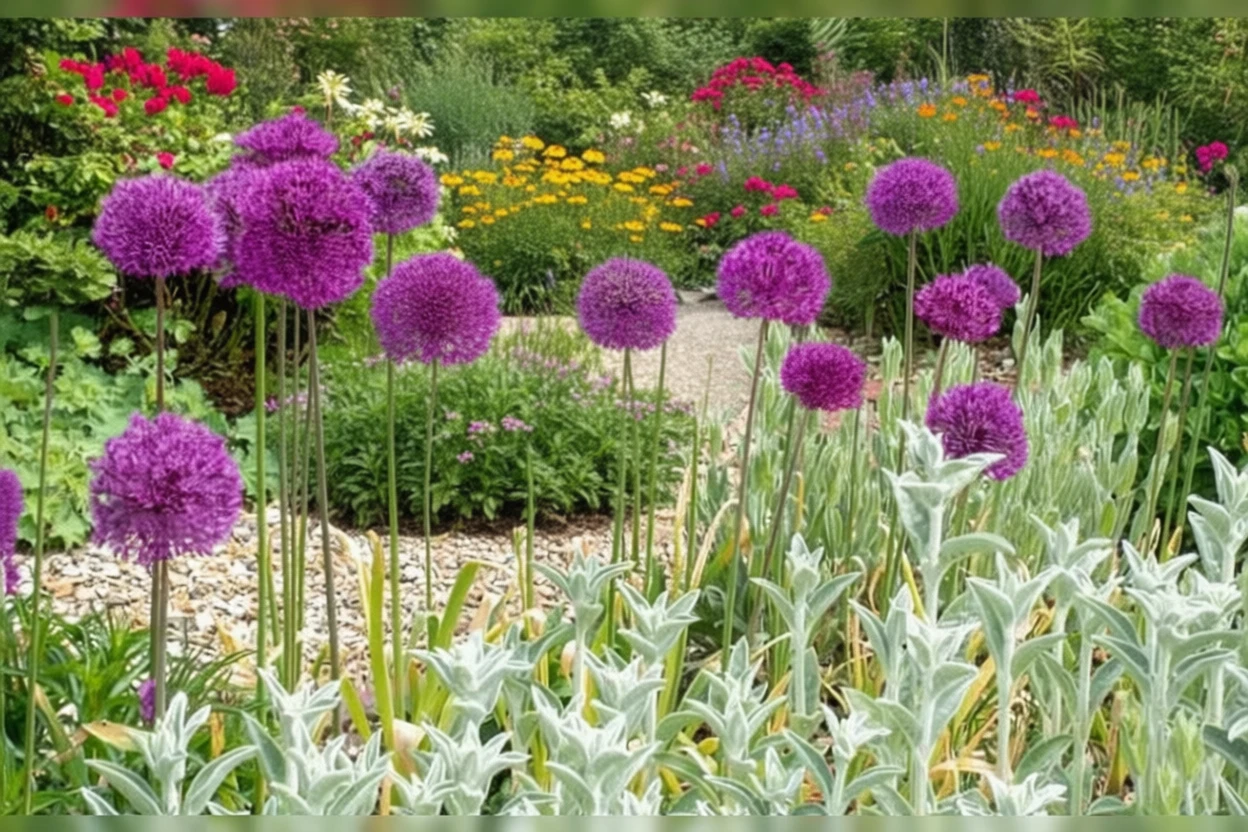 Алліум Пурпл Сенсейшн